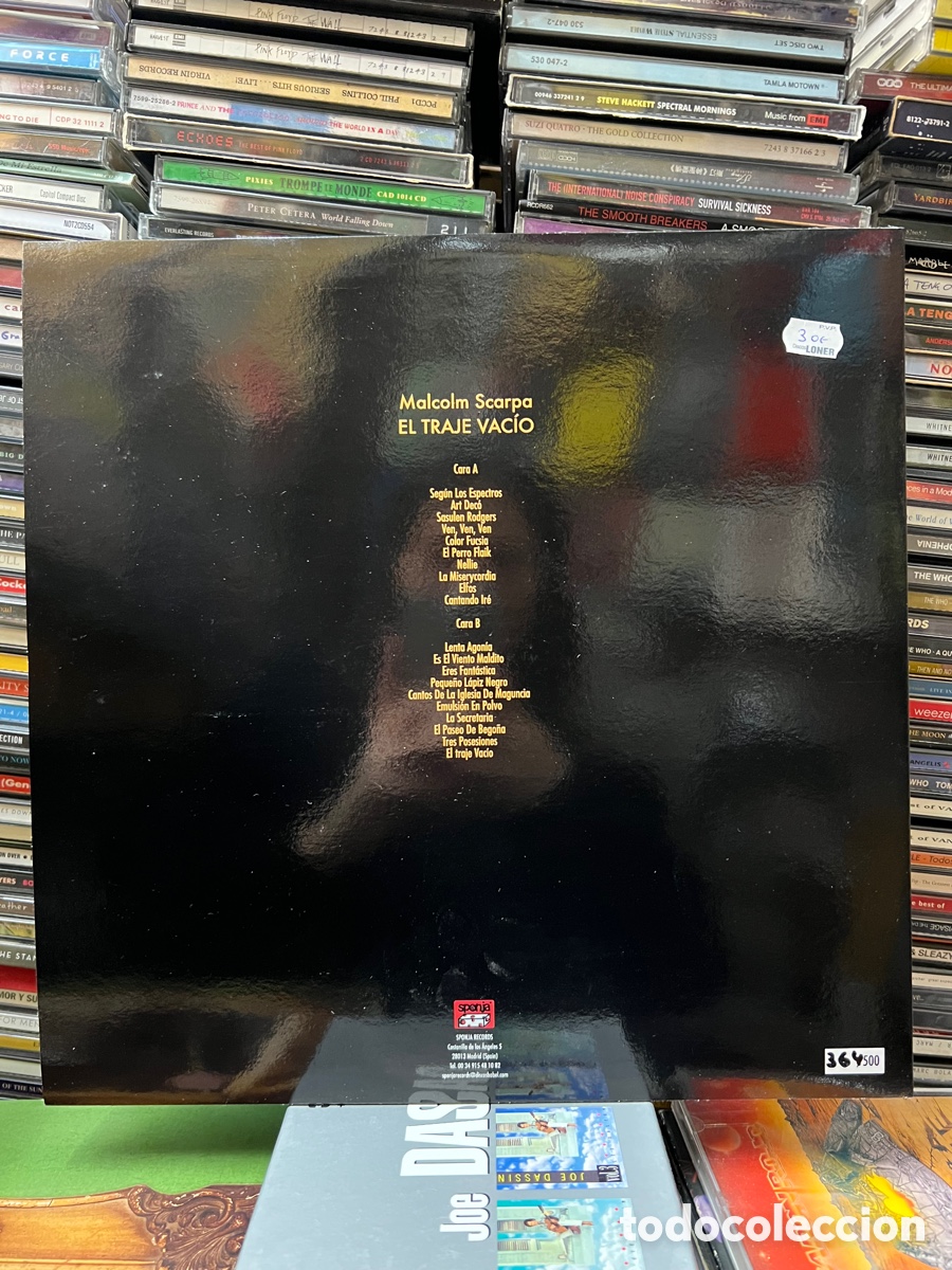 Discos de vinilo: Malcolm Scarpa El traje vac&iacute;o - Foto 2