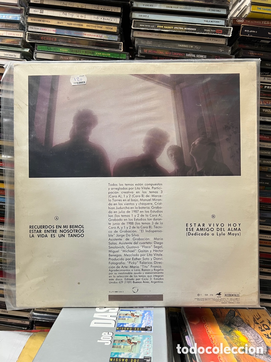Discos de vinilo: Lito Vitale cuarteto - Foto 2