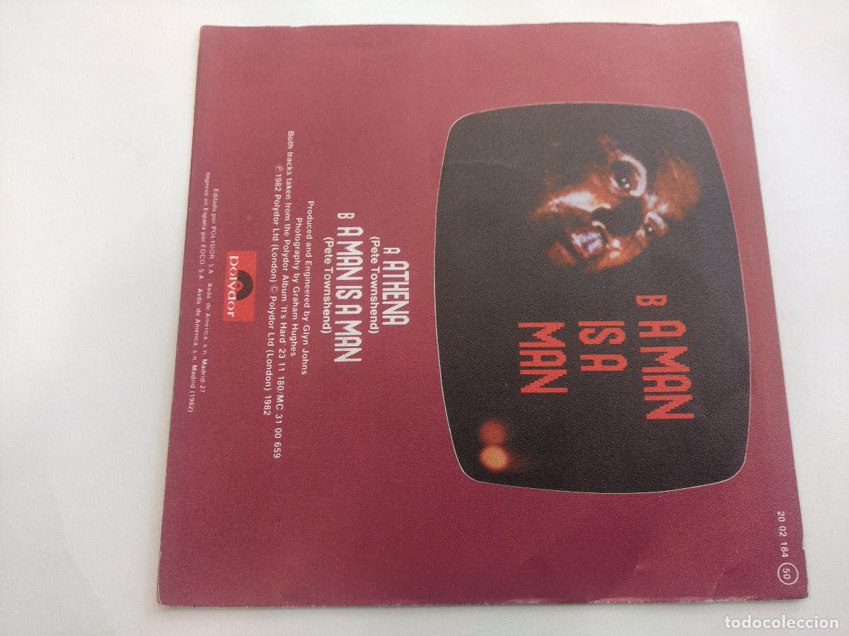 Discos de vinilo: THE WHO/ATHENA/SINGLE. - Foto 3