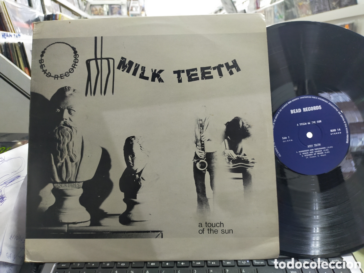 Vinyl-Schallplatten: A touch of the Sun LP milk teeth u.k. 1975 joyaza