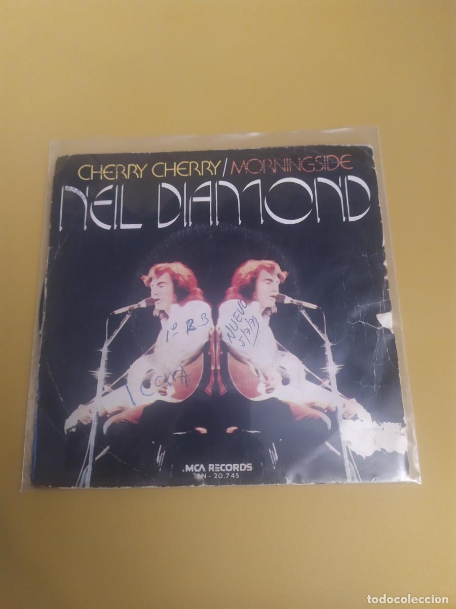 Discos de vinilo: Neil Diamond - Cherry Cherry / Morningside 1973 - Foto 1