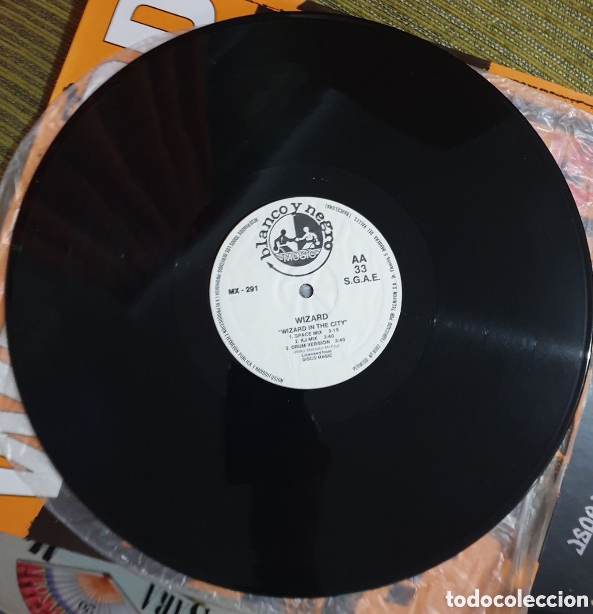 Discos de vinilo: Wizard - wizard in the city - Foto 2