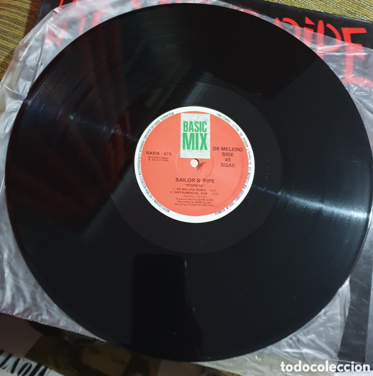 Discos de vinilo: The sailors pipe - popeye - Foto 2