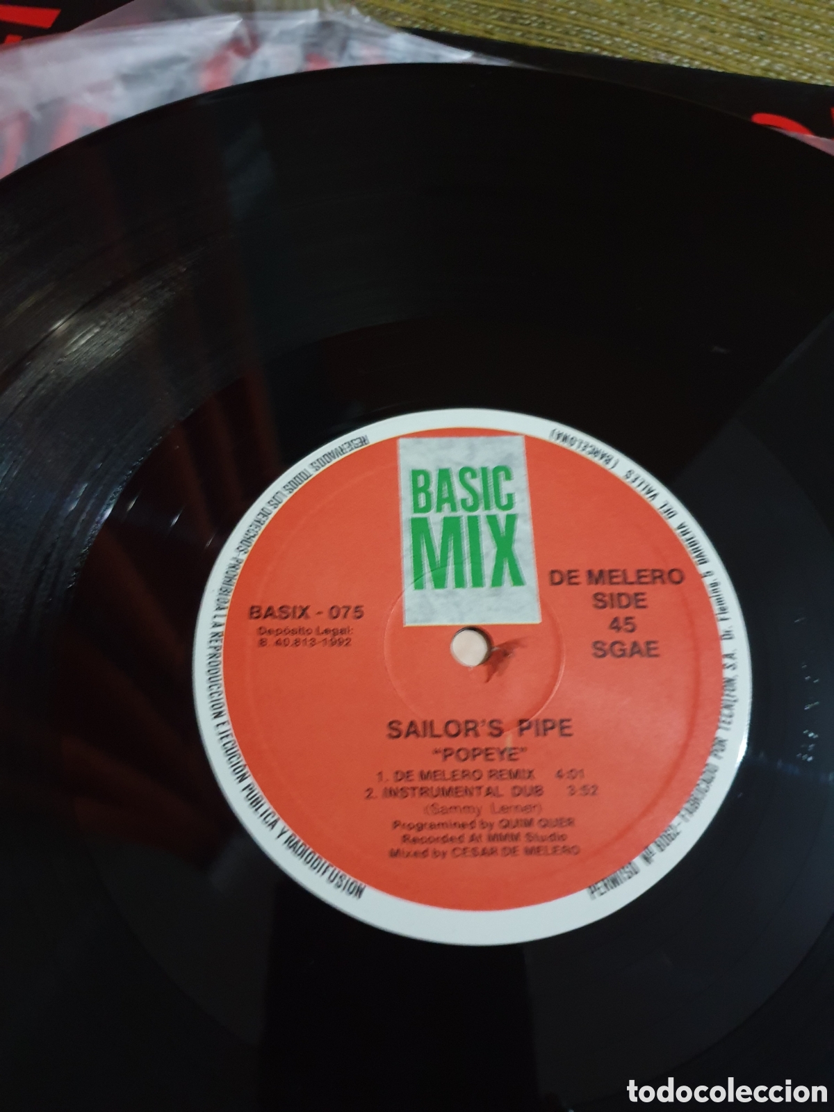 Discos de vinilo: The sailors pipe - popeye - Foto 3