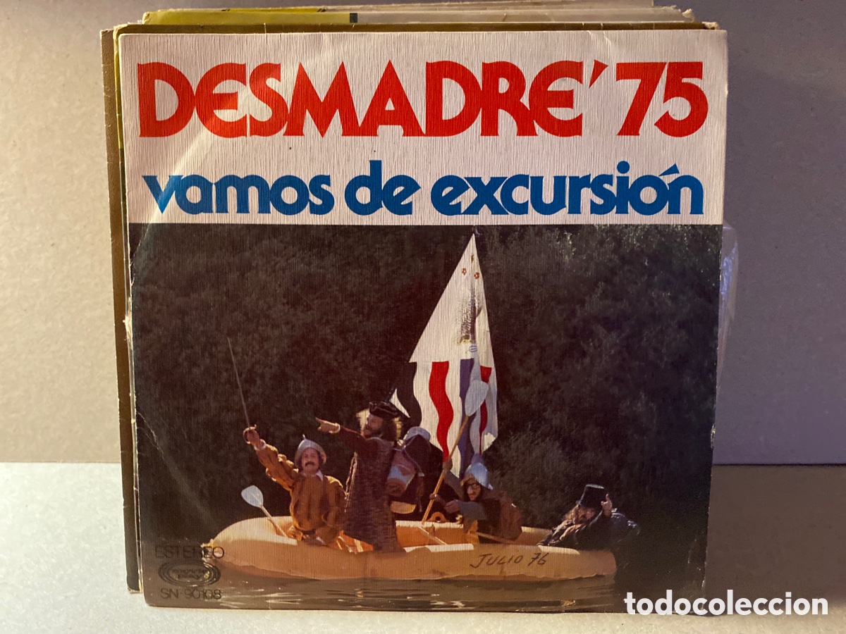 Discos de vinilo: Desmadre 75 - Vamos De Excursi&oacute;n / Bugui-Subi-Dubi (7&rdquo;, Single) - Foto 1