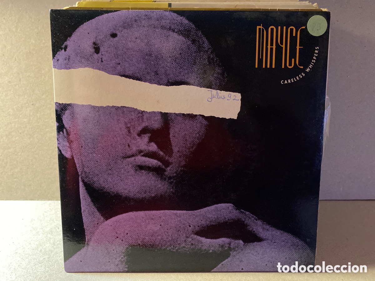 Discos de vinilo: Mayce - Careless Whispers / Youll Never Know (7&rdquo;, Single) - Foto 1