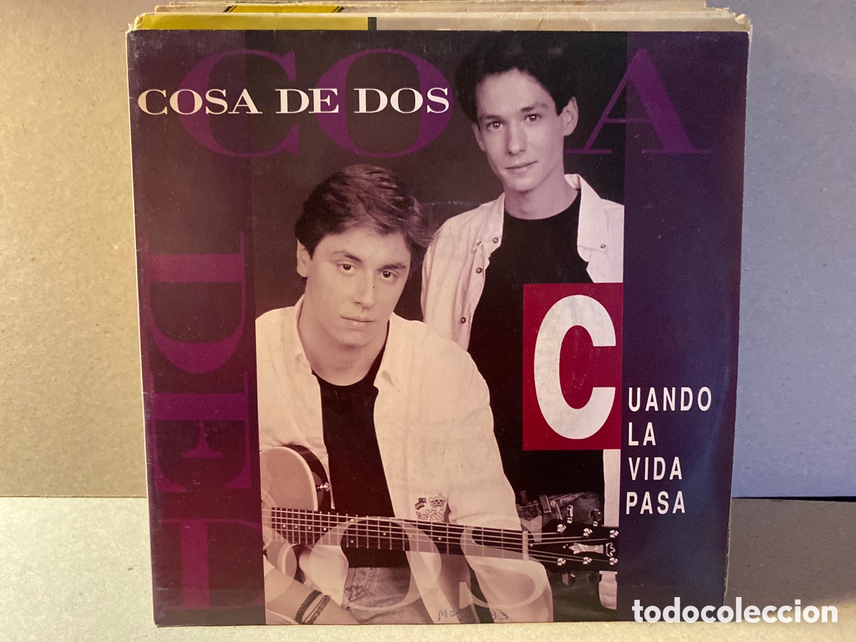 Discos de vinilo: Cosa De Dos - Cuando La Vida Pasa (7&rdquo;, Single) - Foto 1