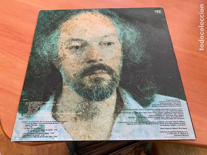 Discos de vinilo: ALAN STIVELL (LEGEND) LP ESPA&Ntilde;A 1984 (B-57) - Foto 3