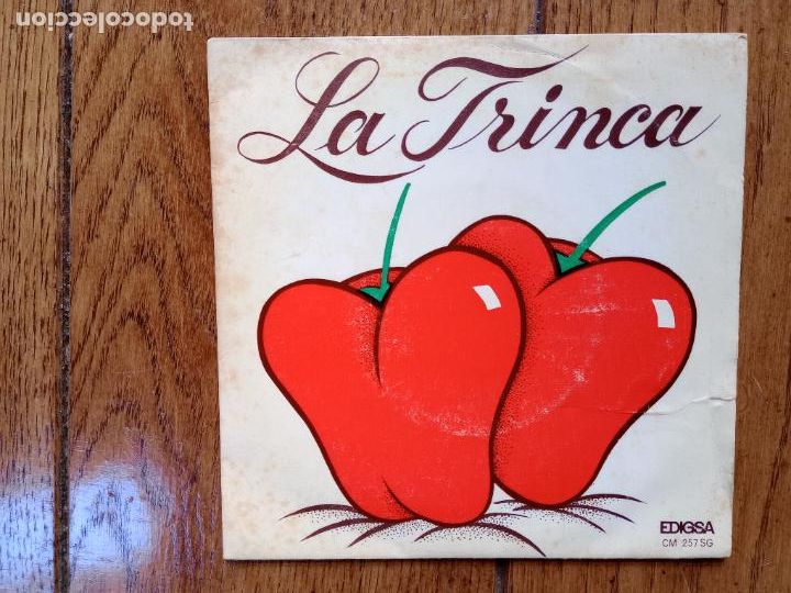 Discos de vinilo: La Trinca - a collir pebrots + moros a la costa - Foto 1