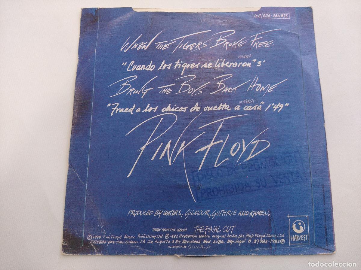 Discos de vinilo: PINK FLOYD/THE WALL/SINGLE PROMOCIONAL. - Foto 3