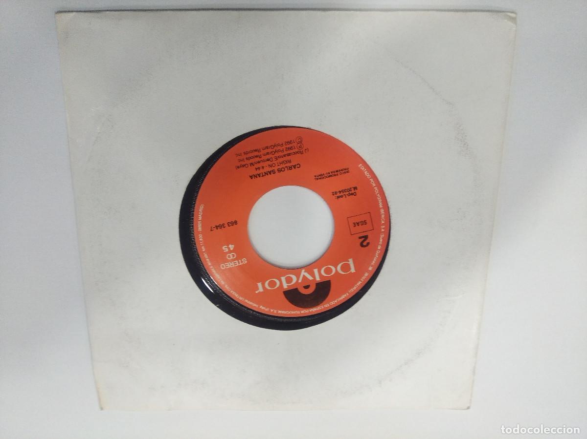 Discos de vinilo: SANTANA/RIGHT ON/SINGLE PROMOCIONAL. - Foto 1