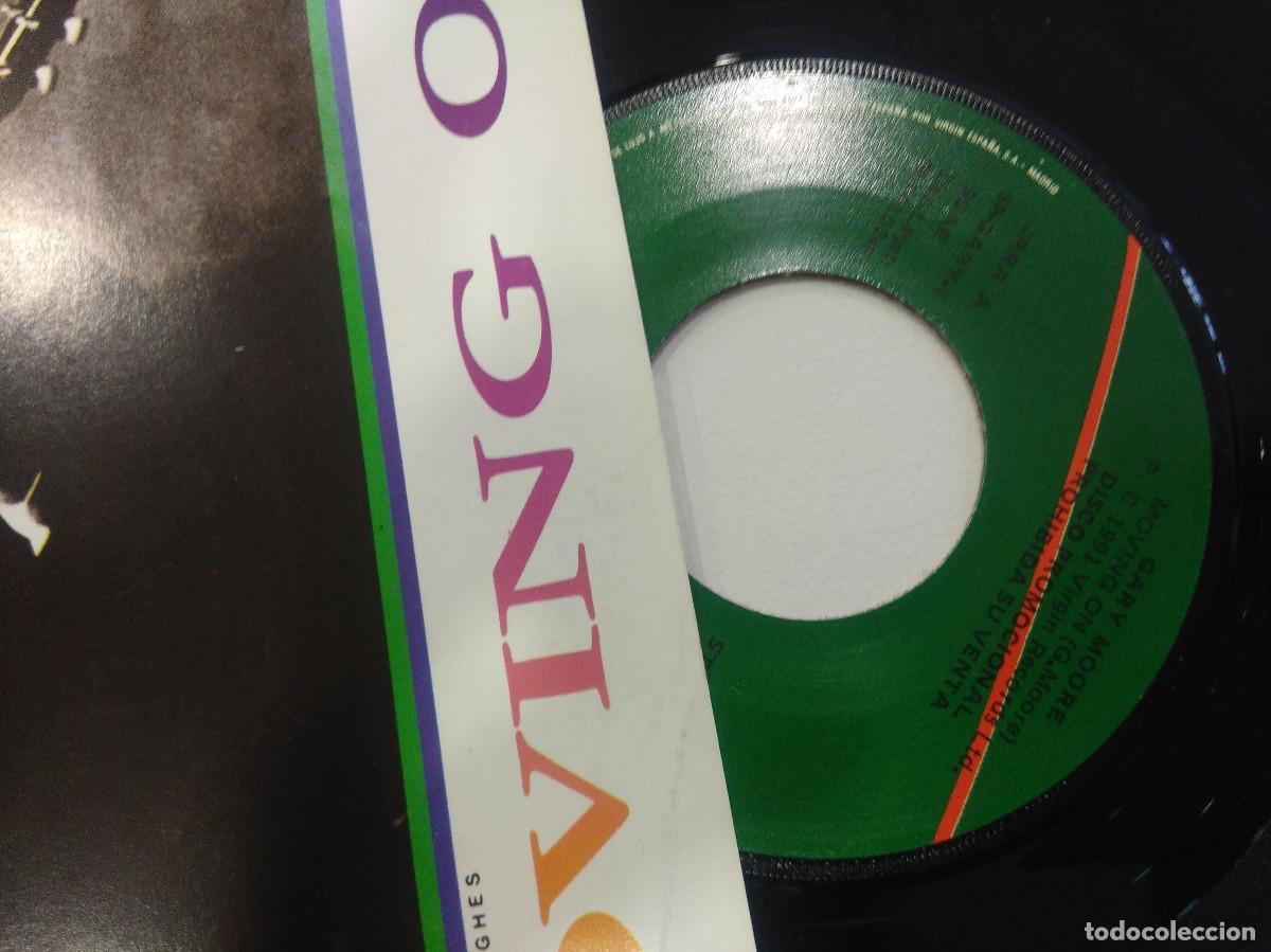 Discos de vinilo: GARY MOORE/MOVING ON/SINGLE PROMOCIONAL. - Foto 2