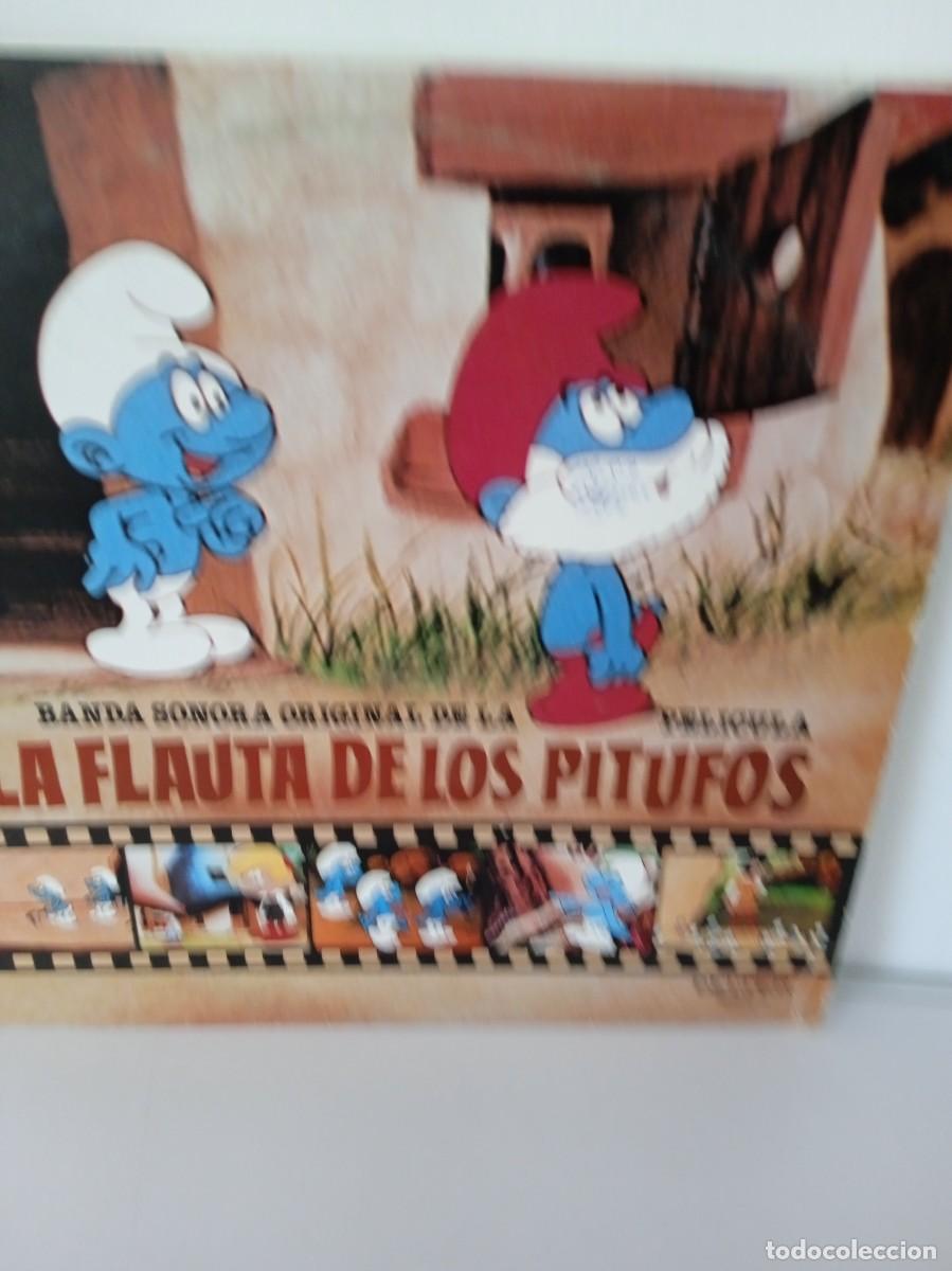 Discos de vinilo: LA FLAUTA DE LOS PITUFOS - Foto 1