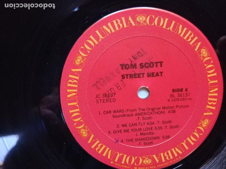 Discos de vinilo: Tom Scott - street beat - Foto 4