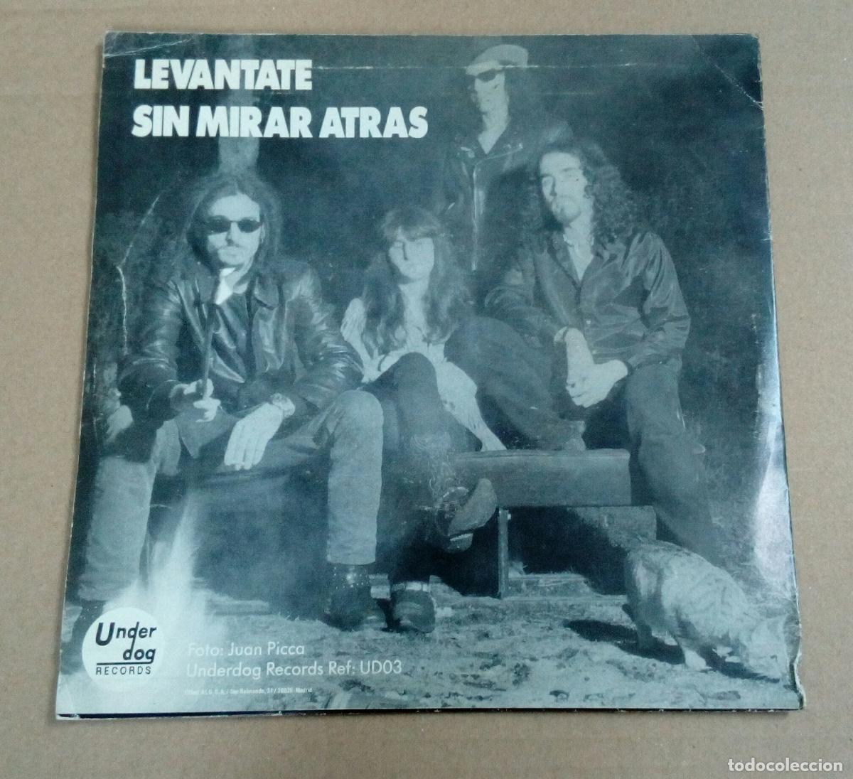 Discos de vinilo: FREEDOM - Lev&aacute;ntate + Sin mirar atr&aacute;s - single vinilo - Foto 2