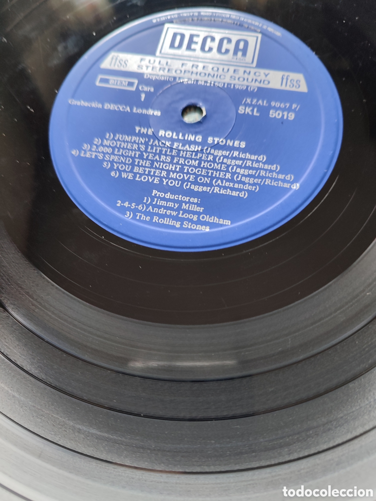 Discos de vinilo: The Rolling Stones - Through the past darkin - Foto 3