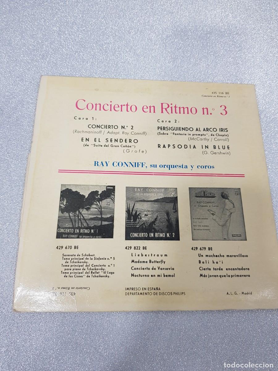 Discos de vinilo: ray conniff su orquesta y coros Vinilo Siete pulgadas - Foto 2