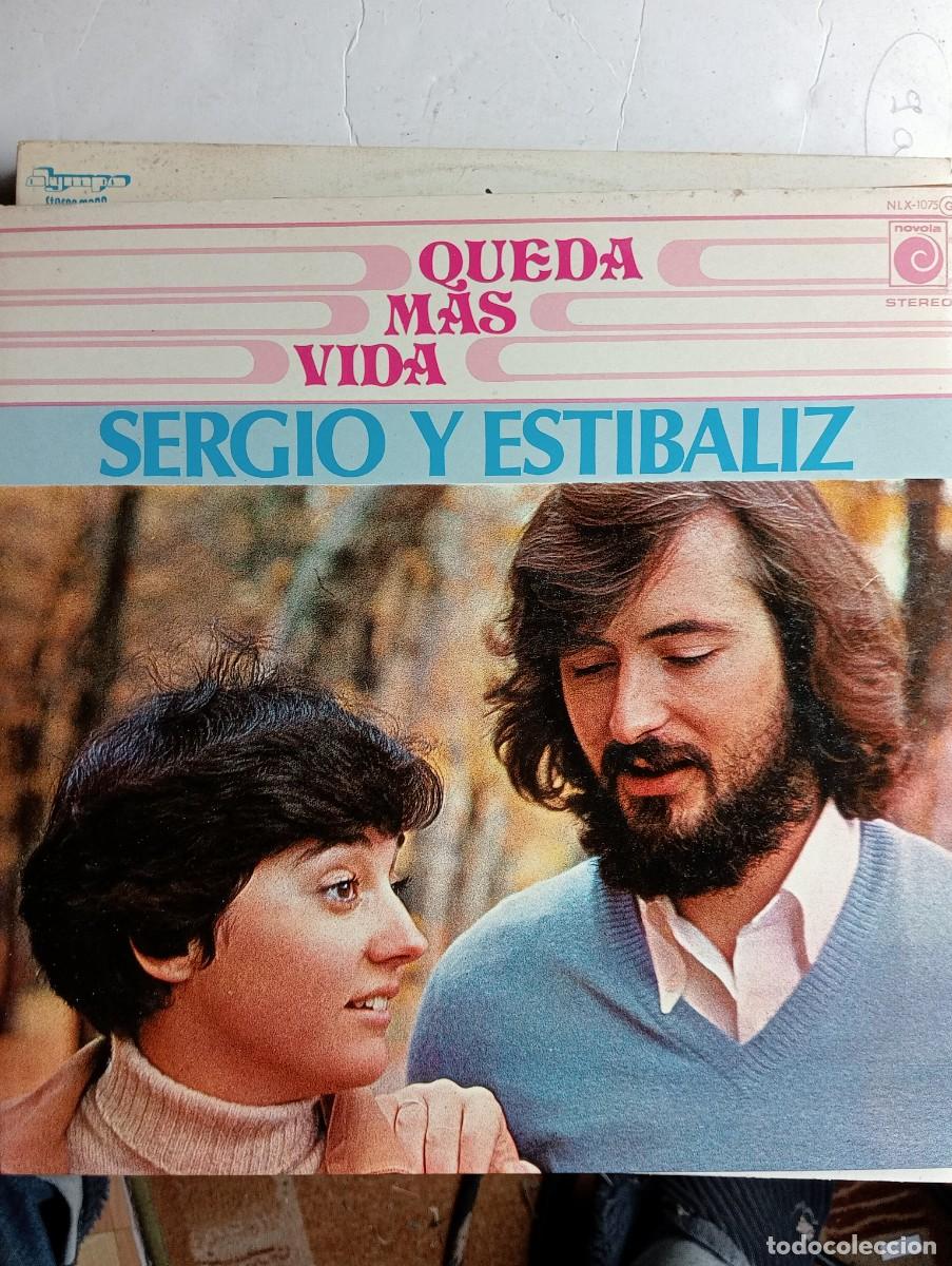Discos de vinilo: Sergio Y Estibaliz - Queda Mas Vida (LP, Comp) gatefold 1976 - Foto 1