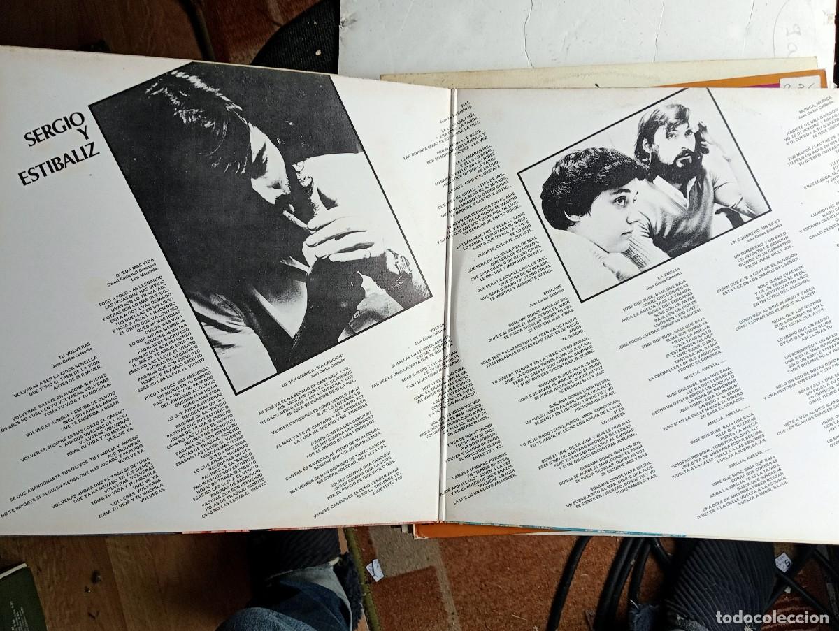 Discos de vinilo: Sergio Y Estibaliz - Queda Mas Vida (LP, Comp) gatefold 1976 - Foto 2