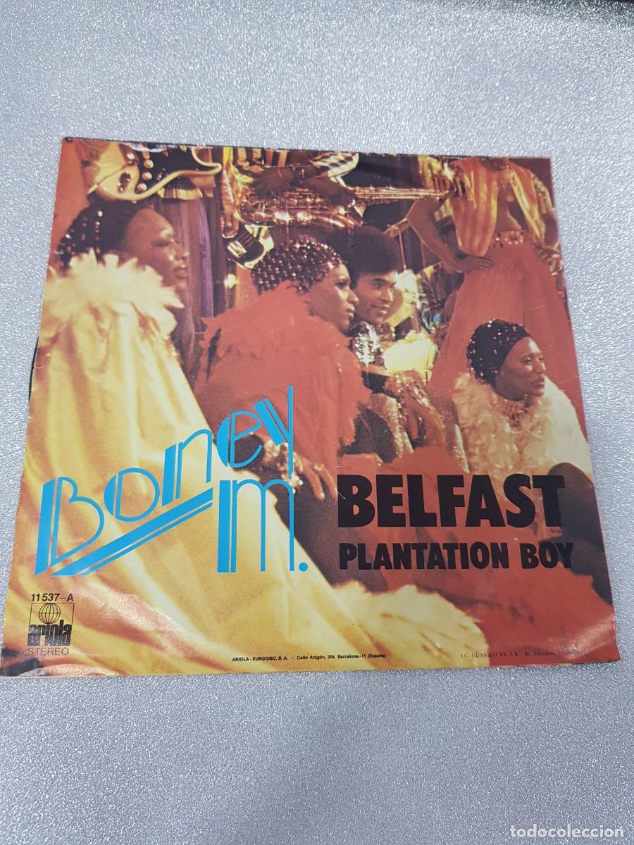 Discos de vinilo: Boney m Belfast Vinilo Siete pulgadas - Foto 1