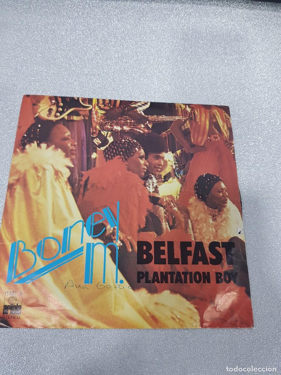 Discos de vinilo: Boney m Belfast Vinilo Siete pulgadas - Foto 2
