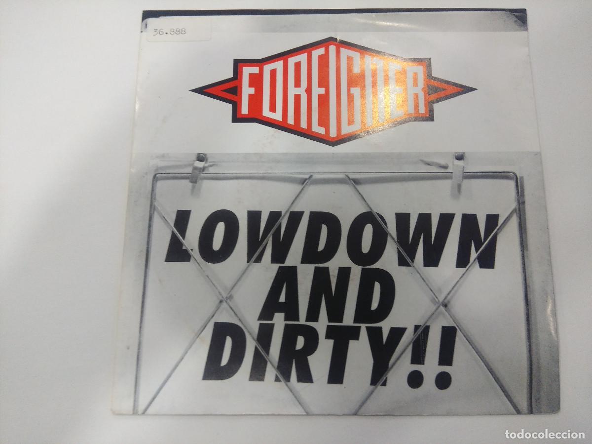 Discos de vinilo: FOREIGNER/LOWDOWN AND DIRTY/SINGLE. - Foto 1
