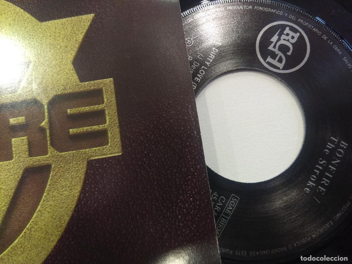 Discos de vinilo: BONFIRE/THE STROKE/SINGLE. - Foto 2