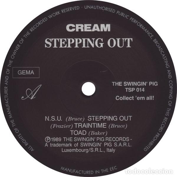 Discos de vinilo: Cream &ndash; Stepping Out - Foto 3