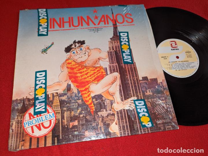 Discos de vinilo: LOS INHUMANOS No problem LP 1989 Serdisco EXCELENTE ESTADO - Foto 1