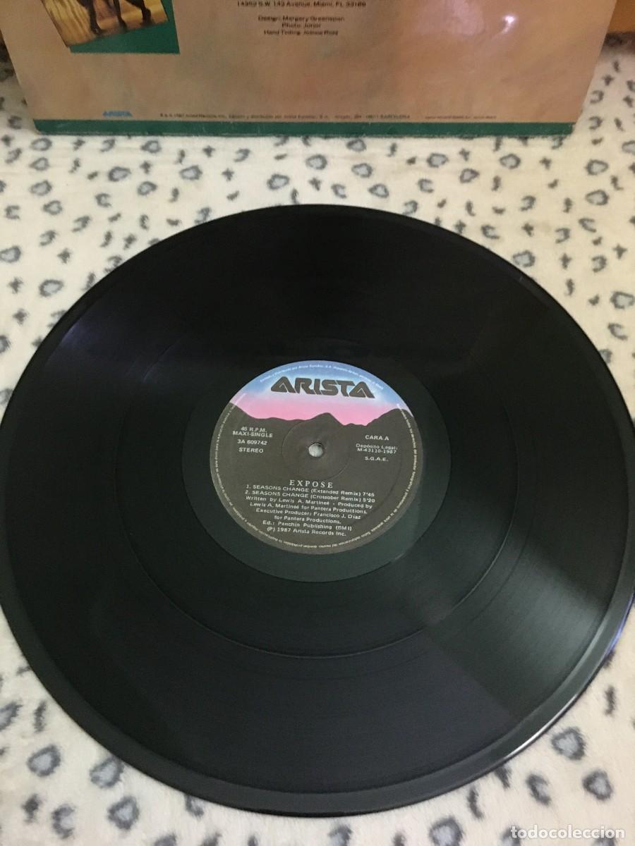 Discos de vinilo: Expos&eacute; &lrm;&ndash; Seasons Change - Foto 3