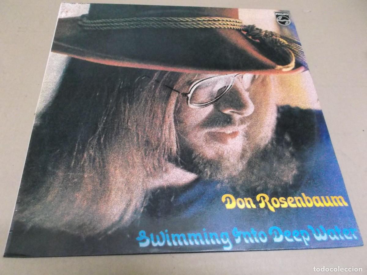 Discos de vinilo: DON ROSENBAUM (LP) SWIMMING INTO DEEP WATER - A&Ntilde;O 1973