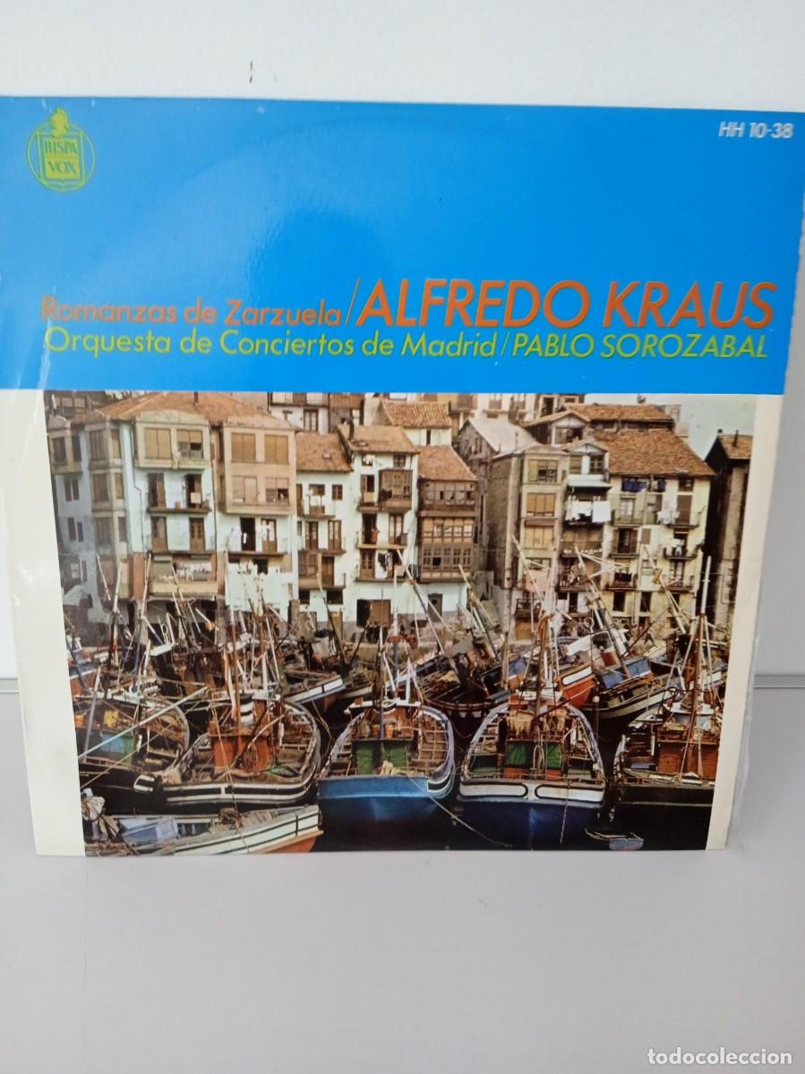 Discos de vinilo: ALFREDO KRAUS Romanzas de Zarzuela - Foto 1