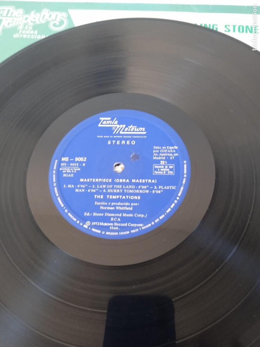 Discos de vinilo: THE TEMPTATIONS Masterpiece - Foto 2