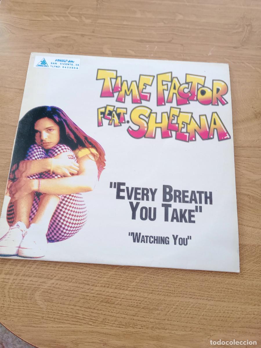 Discos de vinilo: TIME FACTOR FEAT SHEENA EVERY BREATH YOU TAKE - Foto 1