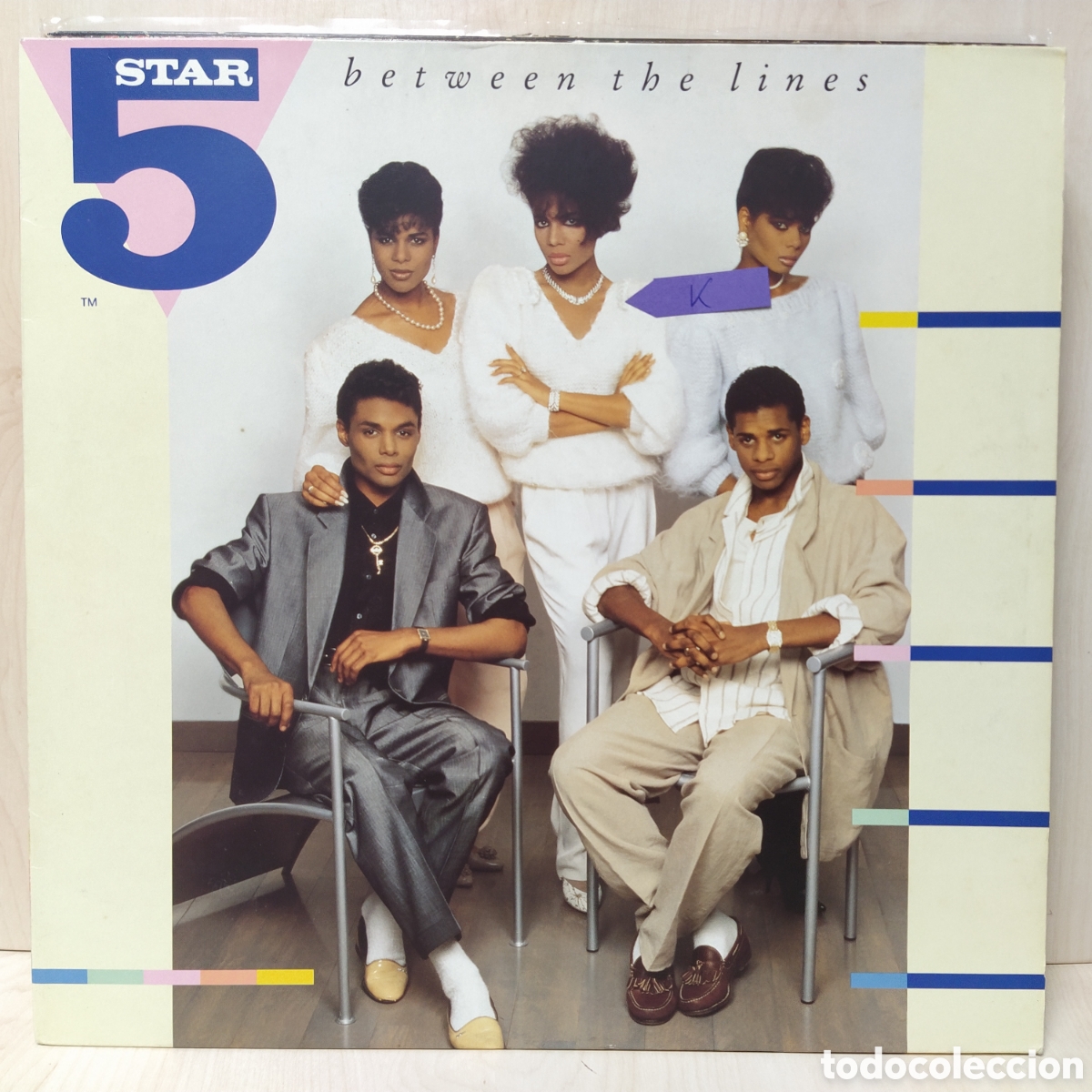 Discos de vinilo: Five Star - Between The Lines (LP) - Foto 1