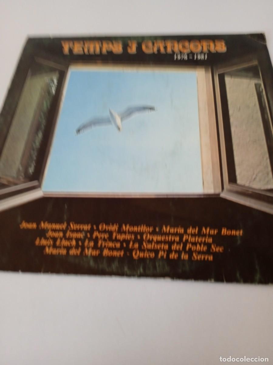 Discos de vinilo: TEMPS Y CAN&Ccedil;ONS - Foto 1