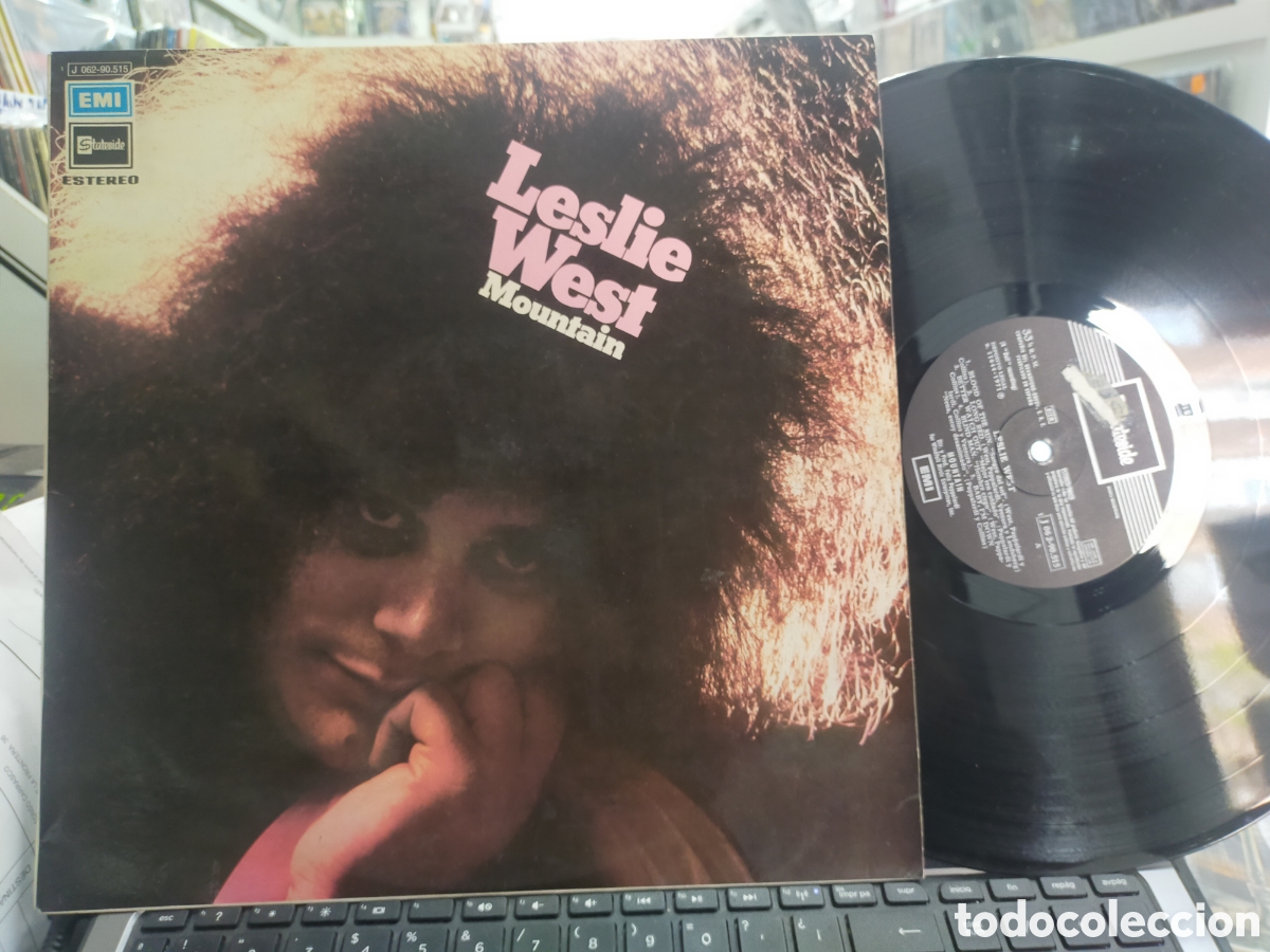 Discos de vinilo: Leslie west lp mountain Espa&ntilde;a 1971 - Foto 1