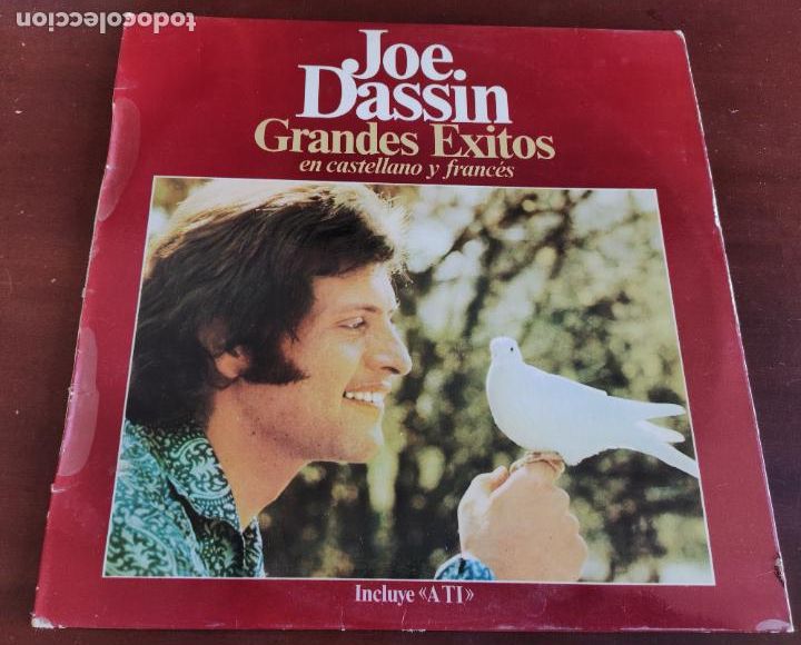 Discos de vinilo: JOE DASSIN - GRANDES EXITOS EN CASTELLANO Y FRANCES - LP - Foto 1