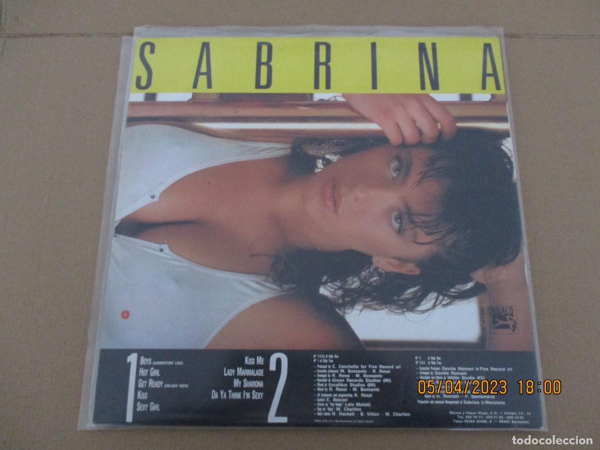Discos de vinilo: DISCO LP SABRINA, BOYS, - Foto 2