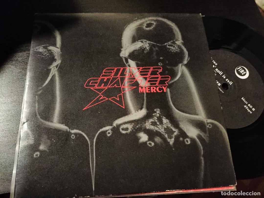 Discos de vinilo: SILVER CHAPTER - MERCY 7&rdquo; SINGLE FIRE 1993 SYNTH POP INDIE - Foto 1