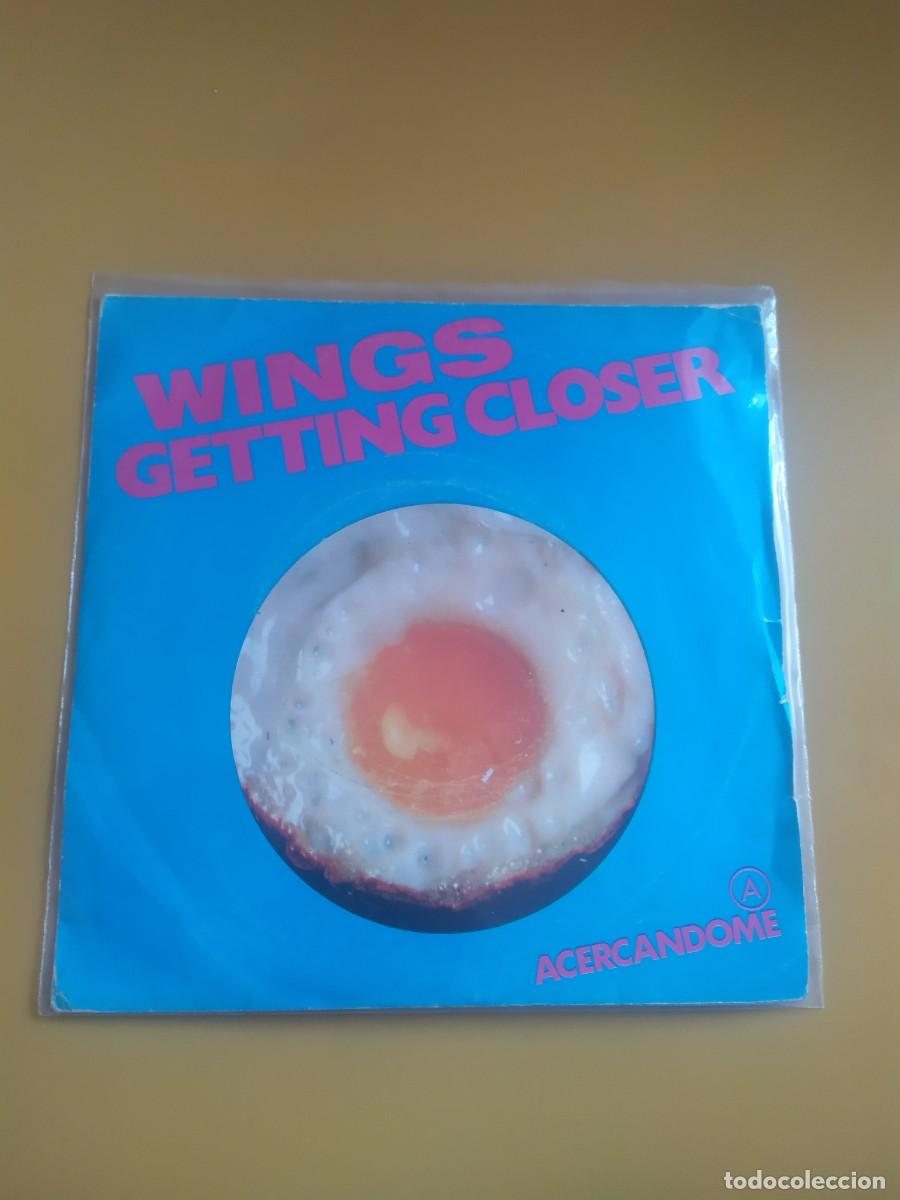 Discos de vinilo: Wings - Getting closer / Spin it on 1979 - Foto 1