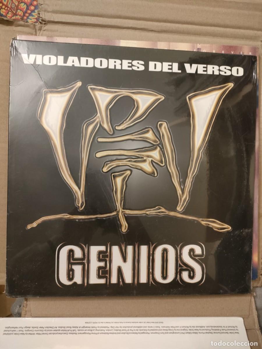 Discos de vinilo: VIOLADORES DEL VERSO - GENIOS. 2013 - Foto 1