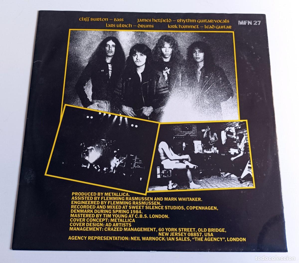 Discos de vinilo: LP METALLICA - RIDE THE LIGHTNING - Foto 6