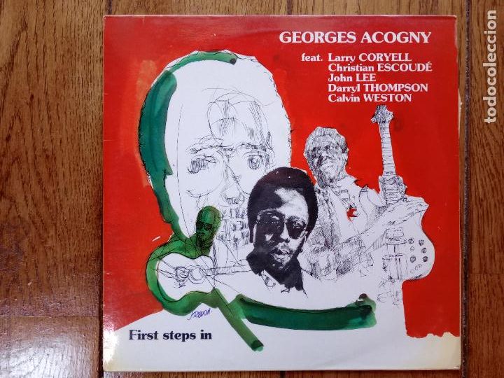 Discos de vinilo: Georges Acogny - first steps in - Foto 1
