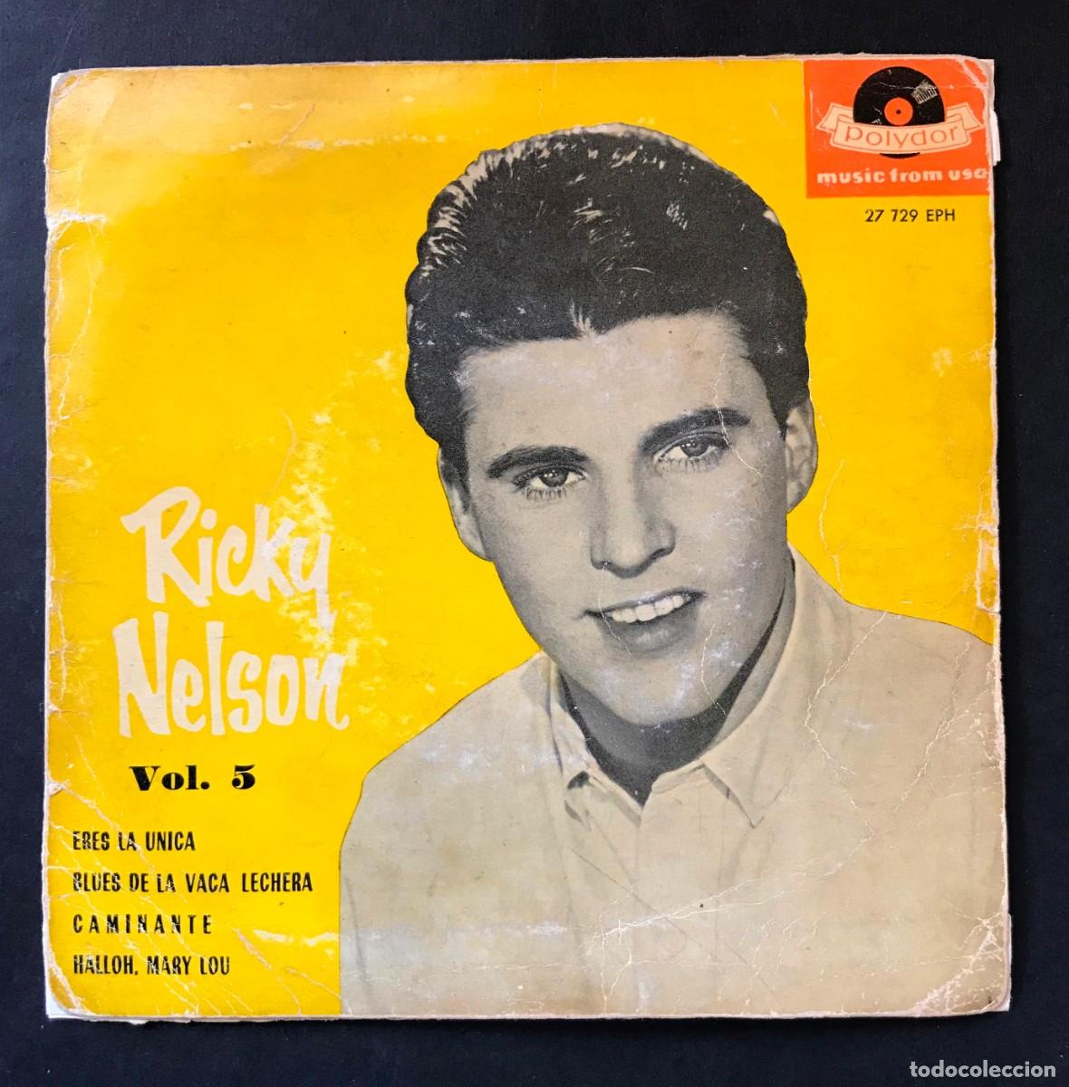 Discos de vinilo: RICKY NELSON - Vol. 5 - EP 1961 - POLYDOR - Foto 1
