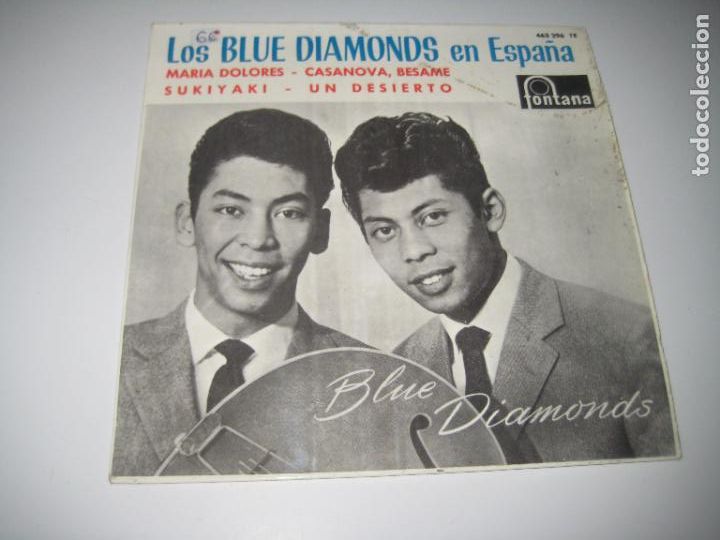 Discos de vinilo: los blue diamonds maria dolores +3 - Foto 1