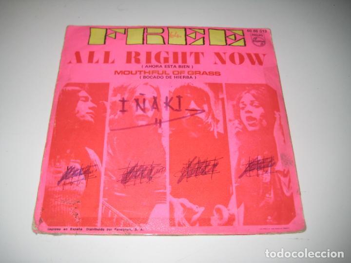 Discos de vinilo: free - all right now 1970 - Foto 2