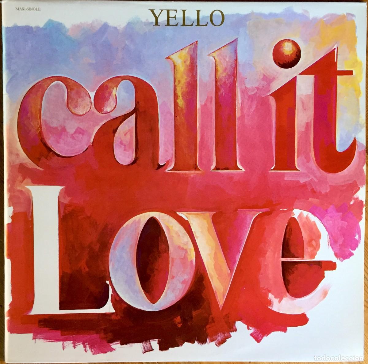 Discos de vinilo: YELLO : CALL IT LOVE [VERTIGO - ESP 1987] 12&rdquo; - Foto 1