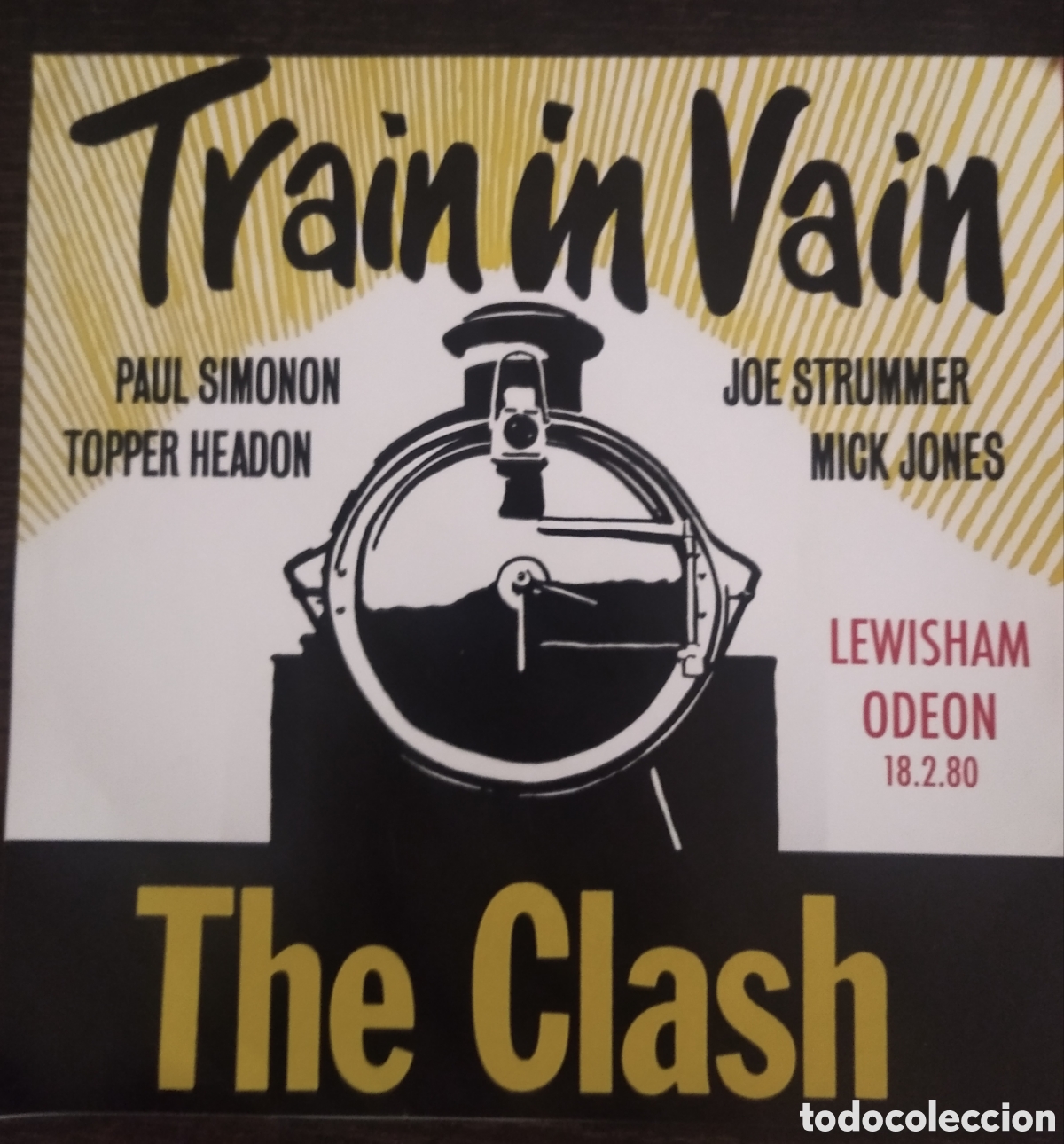 Discos de vinilo: THE CLASH Complete Control single - Foto 2