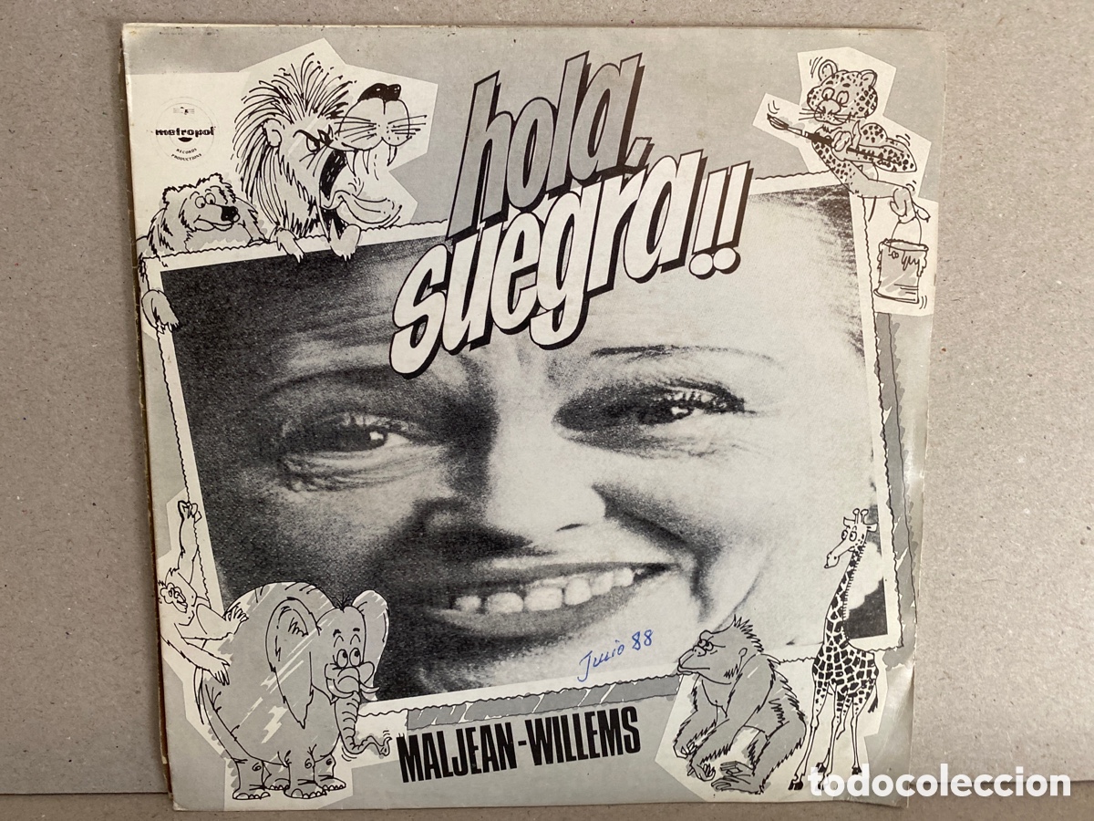 Discos de vinilo: Maljean Willems - Hola, Suegra !! (7&rdquo;, Single) - Foto 1